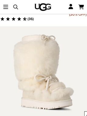 UGG Tall Classic Chalet Fur Boot